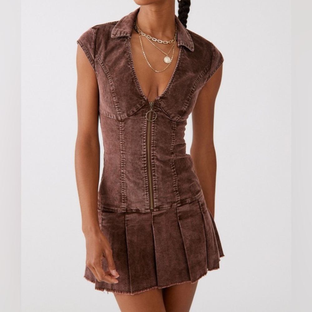 Urban Outfitters Jazzy Corduroy Mini Dress